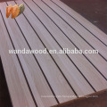 Waterproof Decoration use Melamine Slot MDF Board 1220X2440X18MM